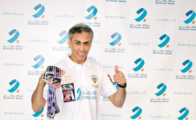  البطل الكويتي على الكراسي المتحركة طارق القلاف﻿