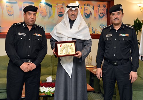 محافظ الأحمدي يلتقي مدير عام أمن الموانئ ومدير أمن الموانئ النفطية