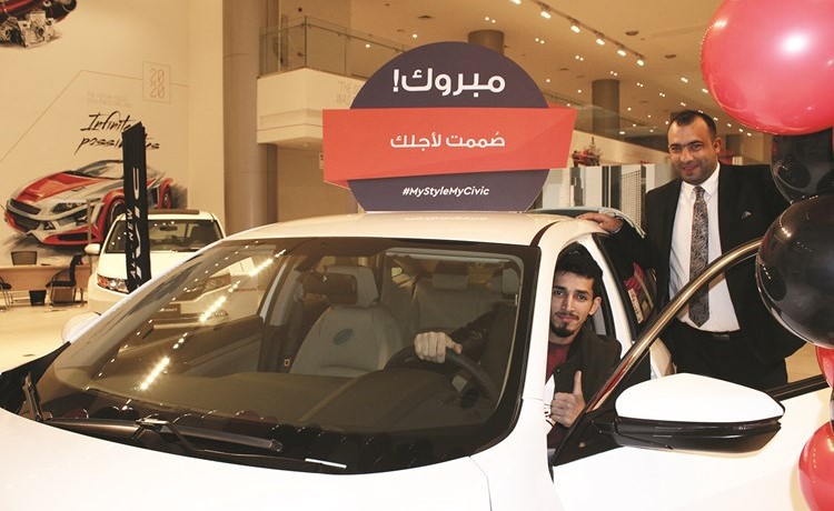 «هوندا الغانم» تعلن الفائز بأكبر مسابقة Boomerang في الكويت