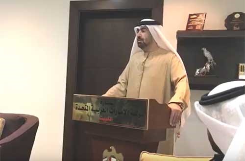 بالفيديو ..سفير الإمارات لدى الكويت خلال تكريم الجهات المشاركة في" مبادرة بالعربي"
