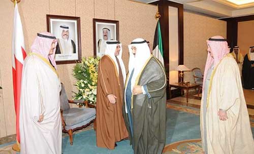 سمو ولي العهد يقيم مأدبة غداء على شرف ولي العهد البحريني