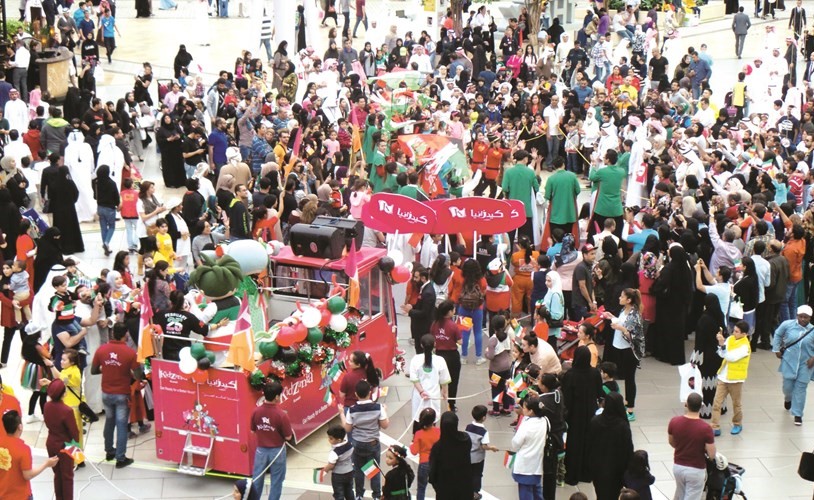 احتفالات كيدزانيا أدخلت البهجة إلى قلوب زوار الأفنيوز﻿