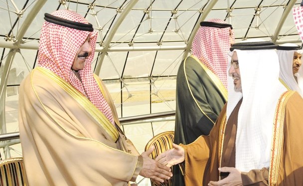 والشيخ محمد الخالد مرحبا بولي عهد البحرين﻿