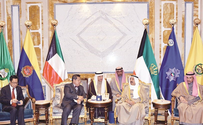 صاحب السمو الامير مستقبلا رئيس مجلس النواب بمملكة ماليزيا ﻿