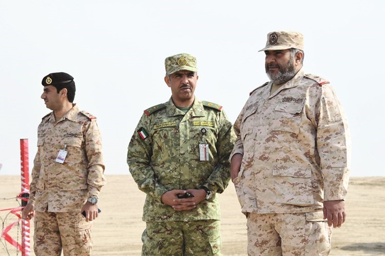  اللواء الركن الشيخ خالد الصالح واللواء الركن فالح شجاع	
