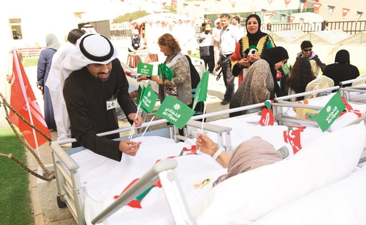 جانب من مشاركة التجاري نزلاء المركز احتفالية الأعياد الوطنية﻿