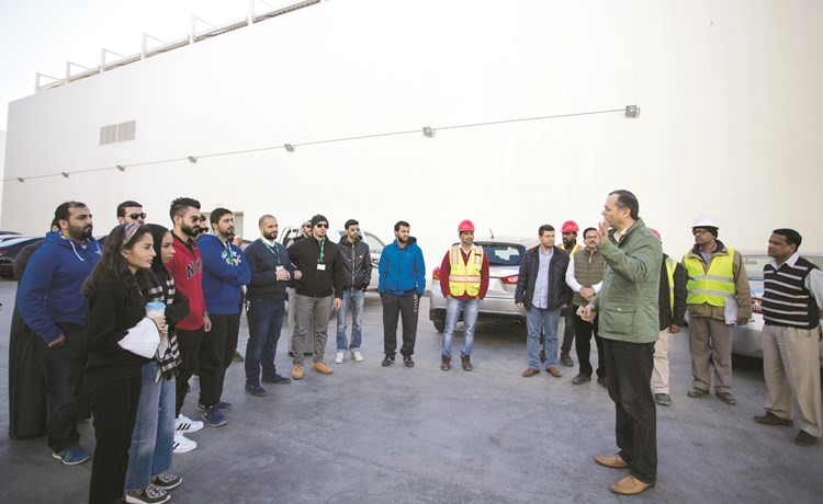 التدريب الميداني يسهم في تعزيز الخبرات العلمية للمشاركين في البرنامج﻿