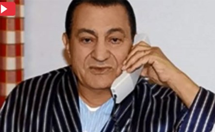 استمع.. ماذا قال مبارك عن براءته من قتل المتظاهرين؟