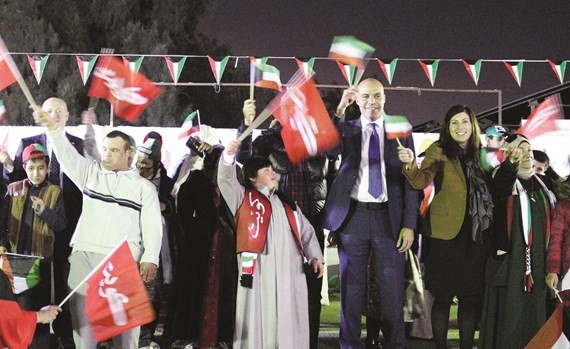 جانب من الاحتفال﻿