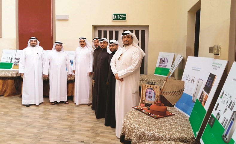 جانب من حفل افتتاح معرض الاختراعات الكويتية﻿