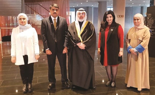 صورة جماعية لوفد ديوان المحاسبة﻿