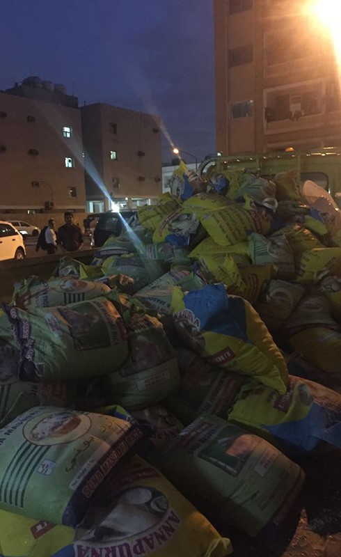 مصادرة كمية كبيرة من المواد الغذائية الفاسدة﻿