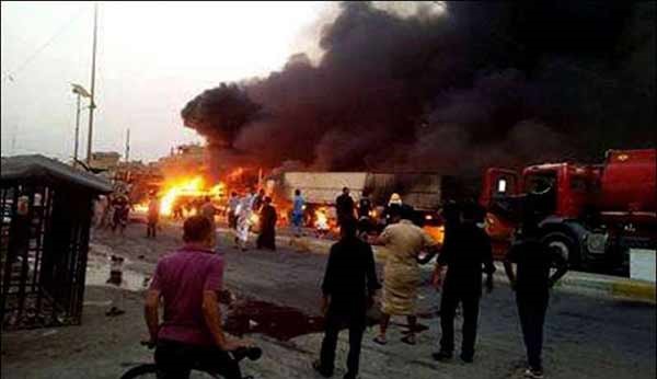 26 قتيلاً في هجوم انتحاري استهدف حفل زواج شمال بغداد