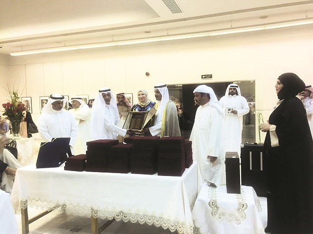 تكريم د.بدر الدويش ﻿