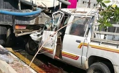 صورة مؤلمة.. رسمت لحظة مقتل أمها وأختها بحادث مروري
