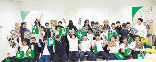 جانب من زيارة التجاري لمدرسة عبدالكريم عبداللطيف السعيد الابتدائية بنين﻿