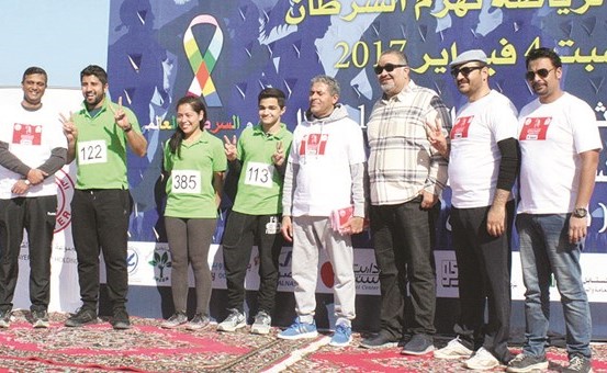 من المشاركين بالماراثون﻿