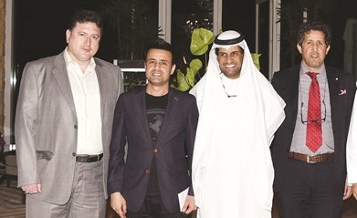 صميم هاتيبوغلو وسعد العدواني وحسين كرك ونبيل عبدالجواد﻿