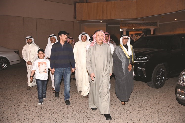 فلاح بن جامع بعد رحلة العلاج﻿