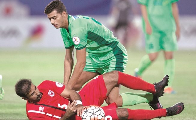 العربي يريد عبور الفحيحي									(الأزرق.كوم﻿)