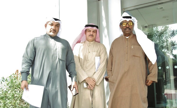 ممثلو تكتل المتضررين ﻿