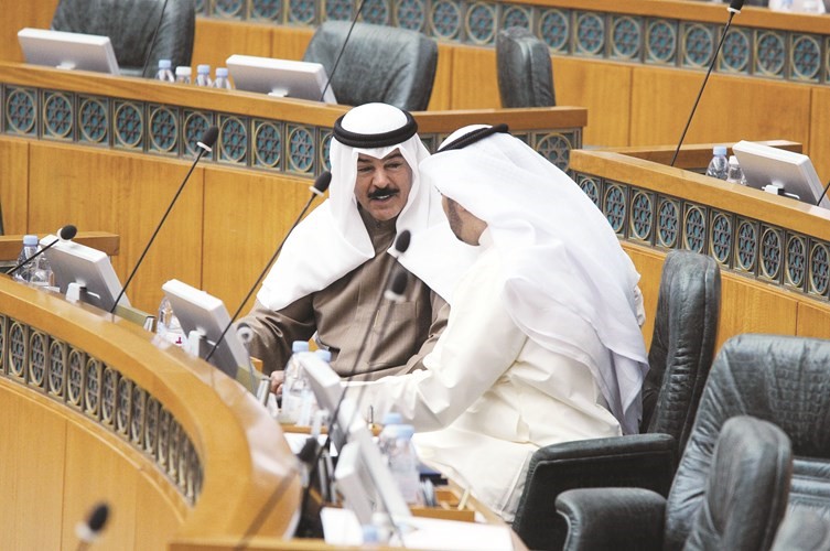 الشيخ محمد الخالد وحمدان العازمي ﻿