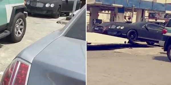 بالصور.. احتجاز "بنتلي" اللاعب "كهربا" في جدة