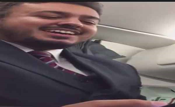 بالفيديو.. مضيف جوي يروي قصة غنائه لفنان العرب في الطائرة