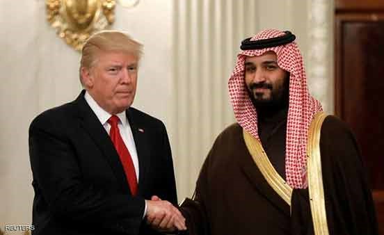 البيت الأبيض: ترامب والأمير محمد بن سلمان بحثا التصدي لأنشطة إيران المزعزعة لاستقرار المنطقة