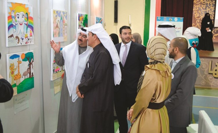 جانب من فعاليات الحملة التوعوية ﻿
