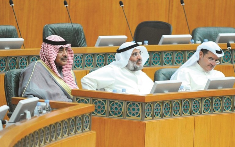 الشيخ صباح الخالد وعبدالرحمن المطوع وعصام المرزوق﻿