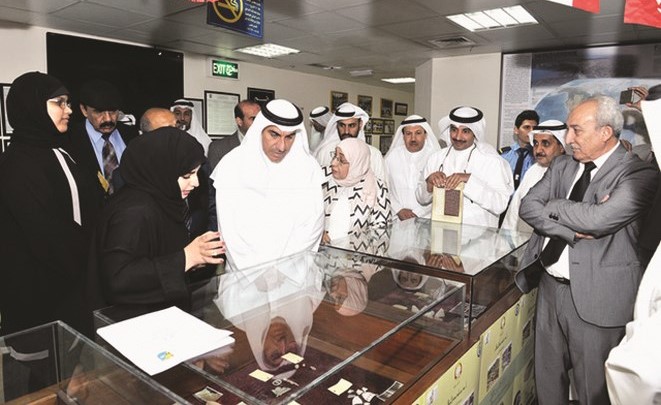 مدير جامعة الكويت افتتح متحف قسم التاريخ بكلية الآداب