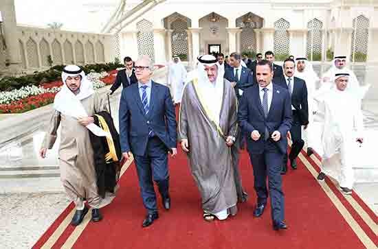 الغانم يترأس وفد الشعبة البرلمانية إلى الرباط