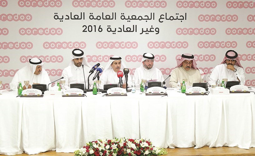 الشيخ سعود بن ناصر آل ثاني والشيخ محمد بن عبدالله آل ثاني خلال ترؤسهما الجمعية العمومية	قاسم باشا ﻿