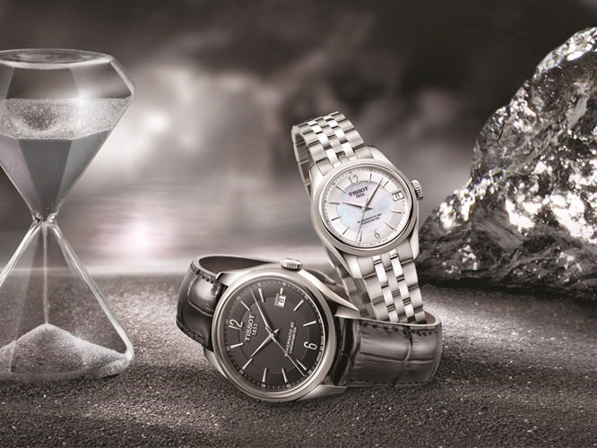 Tissot Ballade تقدم زنبرك التوازن السيليكون