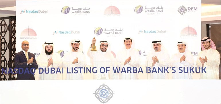 شاهين الغانم يقرع جرس افتتاح سوق ناسداك دبي﻿