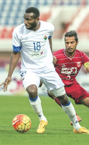 لاعب وسط الجهراء الكاميروني روجي لن يشارك أمام الشباب والفحيحيل	(الأزرق.كوم)﻿