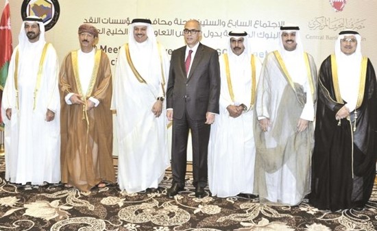محافظو البنوك المركزية الخليجية﻿