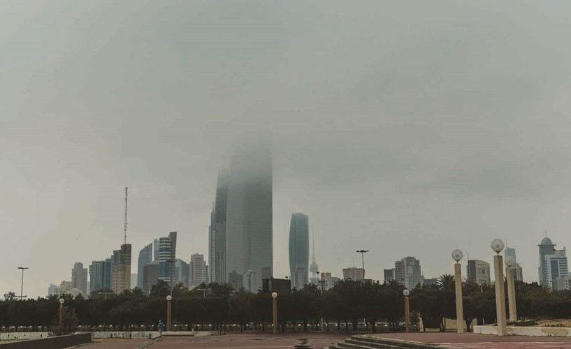 سماء غائمة على البلاد أمس 	(شانافاس قاسم)﻿