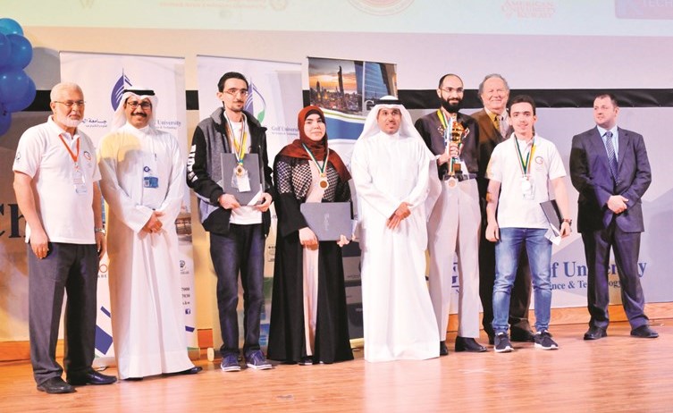 المركز الثاني فريق الجامعة العربية المفتوحة - الكويت﻿