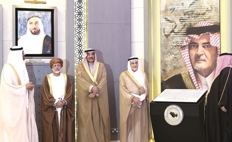 الشيخ صباح الخالد خلال حفل تدشين مبنى الأمير سعود الفيصل للمؤتمرات ﻿