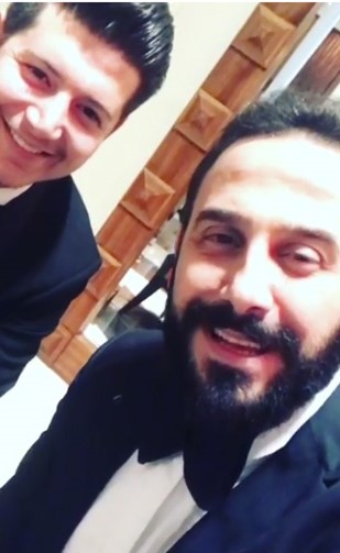بالفيديو.. قصي خولي يحتفل بعيد ميلاده مع إعلامي عربي شهير