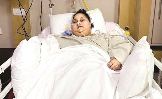 خبر صادم من الهند: لا علاج لأسمن امرأة في العالم