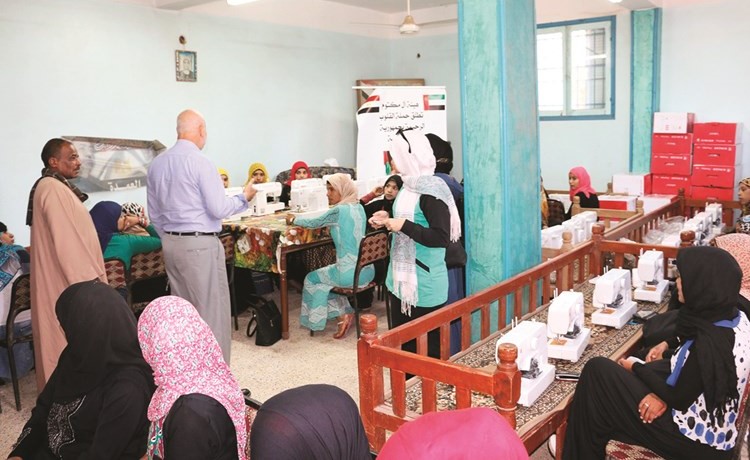 لقطة تظهر انطلاق مبادرة حملة قلوب رحيمة في صعيد مصر﻿