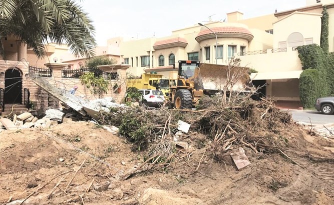 جانب من إزالة التعديات على أملاك الدولة ﻿