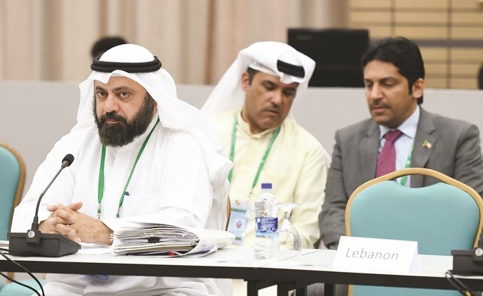 د. وليد الطبطبائي خلال الاجتماع التنسيقي الاسيوي لجمعية برلمانات آسيا﻿