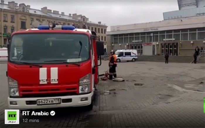 بالفيديو.. روسيا: عشرات القتلى والجرحى في انفجار بمترو سان بطرسبورغ