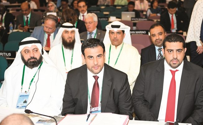 وفد الشعبة البرلمانية الكويتية لدى مشاركته في مؤتمر الاتحاد البرلماني الدولي 136﻿