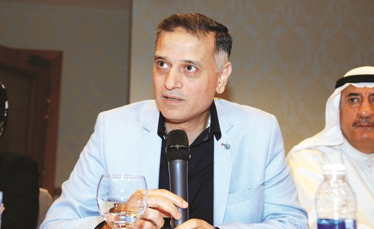 الزميل د.طارق البكري متحدثا﻿