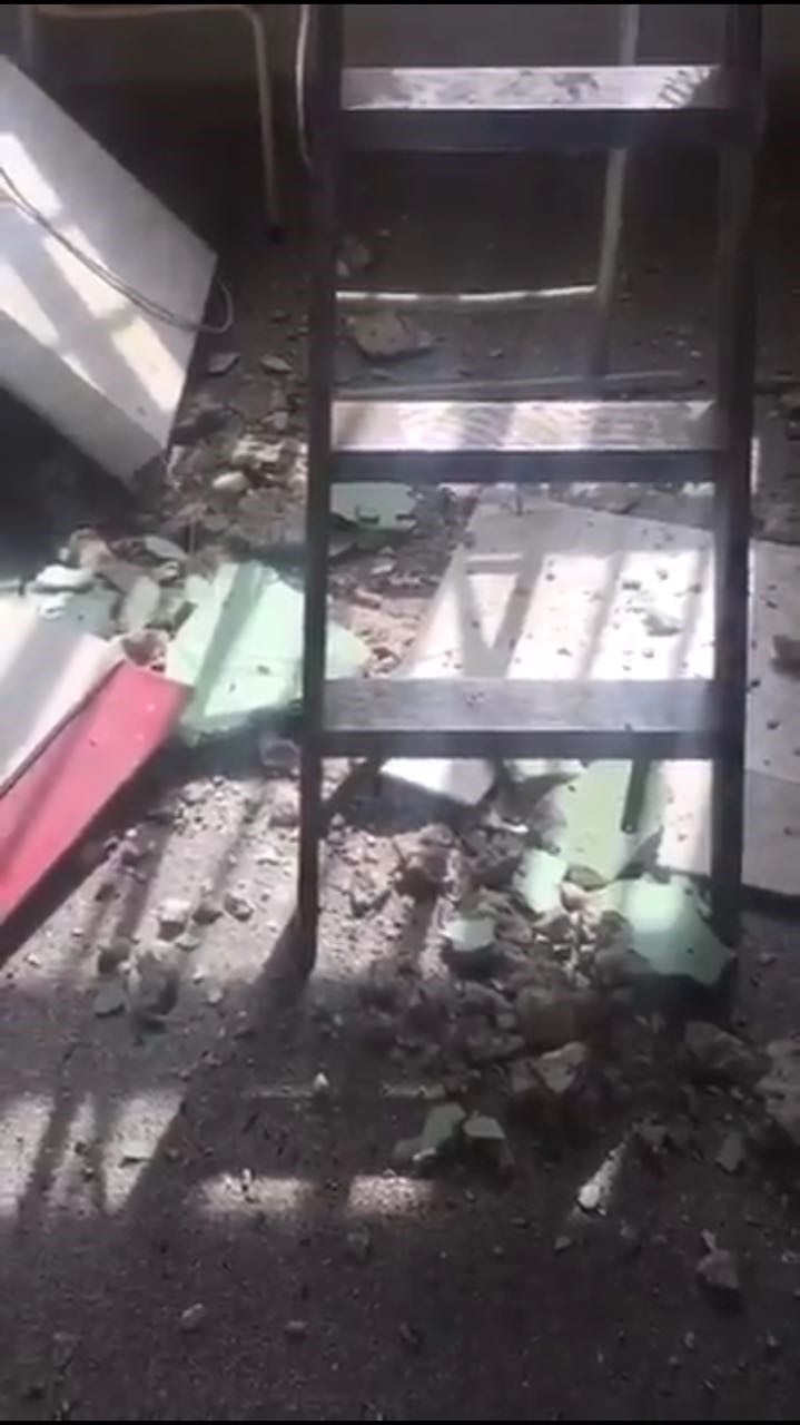 سقوط سقف في المعهد الديني في الفحيحيل ومصادر: مواقع أخرى متهالكة تشكل خطراً على الطلبة